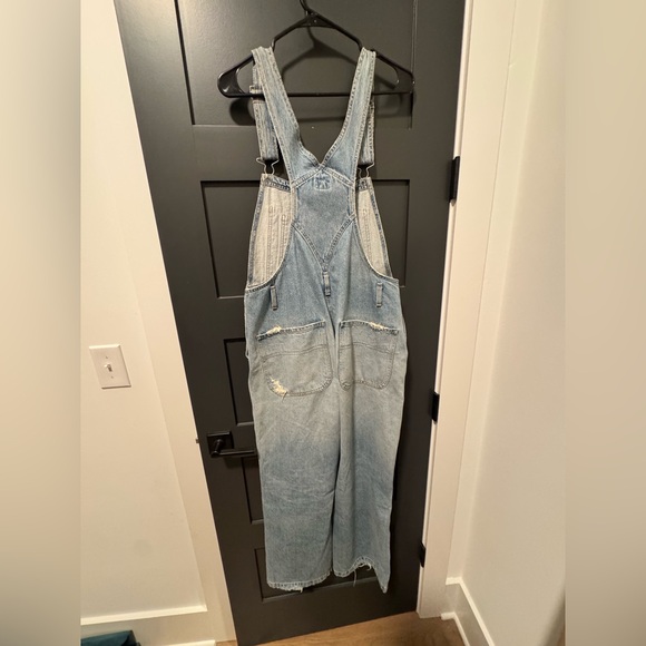 Citizens Of Humanity Light Blue Denim Overalls - Size Medium - Picture 14 of 14